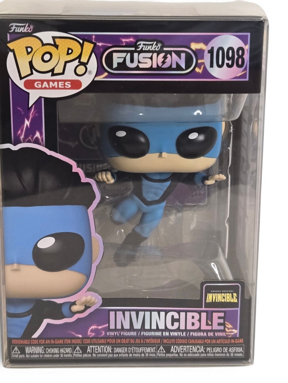 New Funko Fusion Invincible Pop! Games Vinyl Figure #1098 Amazon Original, NIP